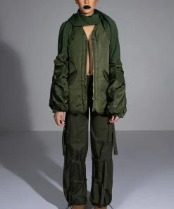 IT IS BACK CARGO PANTS -FINESSE-shop it is back cargo pants olive 12 12