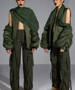 IT IS BACK CARGO PANTS -FINESSE-shop it is back cargo pants olive 5 5 c1