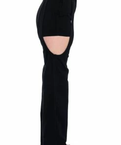 ITS A VIBE DENIM SHORT AND CHAPS JEAN -FINESSE-shop its a vibe denim short and chaps jean black 6 6 c1