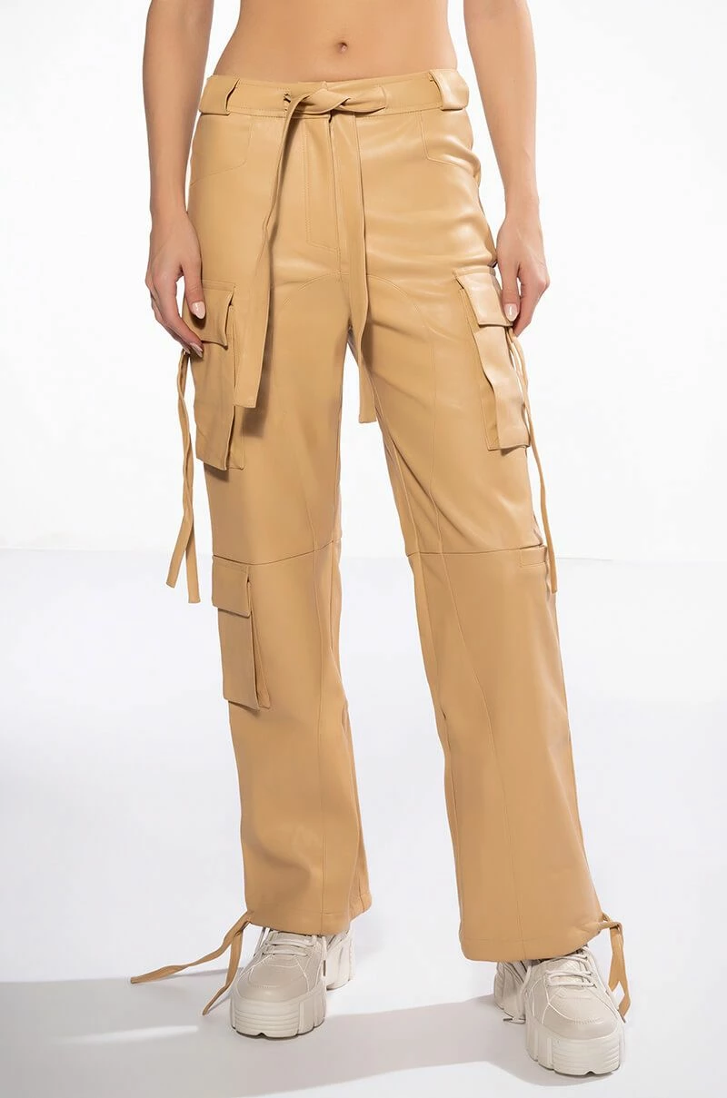 JAZZ FAUX LEATHER JOGGER 1 JAZZ FAUX LEATHER JOGGER