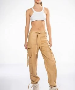 JAZZ FAUX LEATHER JOGGER 12 JAZZ FAUX LEATHER JOGGER -FINESSE-shop jazz faux leather jogger beige 4 4 c1 c1 c1 c1 c1