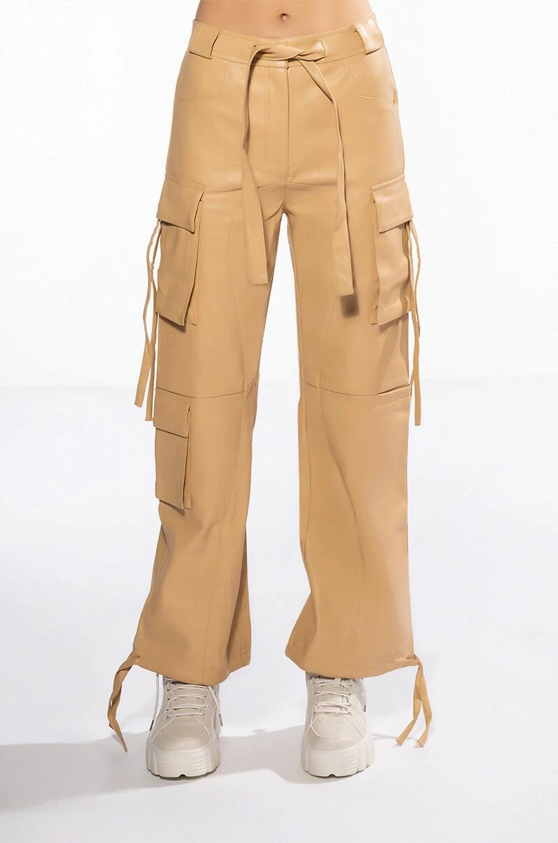 JAZZ FAUX LEATHER JOGGER 5 JAZZ FAUX LEATHER JOGGER - Image 5