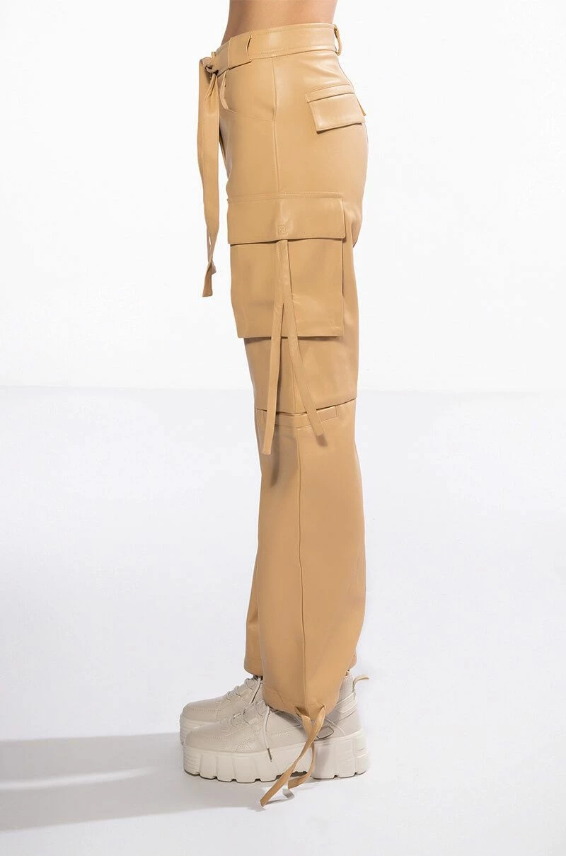 JAZZ FAUX LEATHER JOGGER 6 JAZZ FAUX LEATHER JOGGER - Image 6