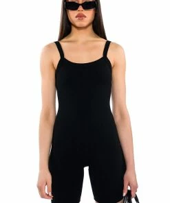 JENNA CLASSIC SCOOP BACK ROMPER