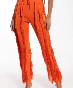 JOSEFINA FRINGE DETAIL JOGGERS