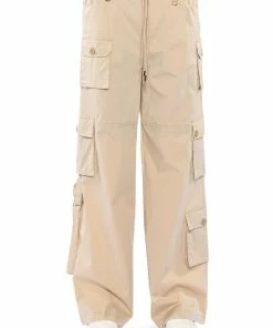 JOURNEE WIDE LEG CARGO PANT -FINESSE-shop journee wide leg cargo pant beige 5 5
