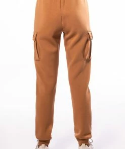 JUST A LOVER SCUBA CARGO JOGGER -FINESSE-shop just a lover scuba cargo jogger brown 7 7