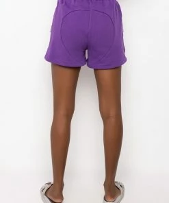 KAIA SATIN DETAIL SHORT -FINESSE-shop kaia satin detail short purple 6 6 c1