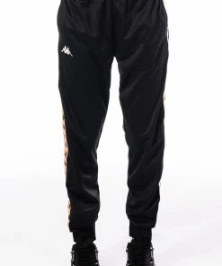 KAPPA SIDE TRIM JOGGER -FINESSE-shop kappa side trim jogger black multi 3 3