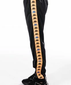 KAPPA SIDE TRIM JOGGER -FINESSE-shop kappa side trim jogger black multi 4 4