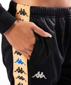 KAPPA SIDE TRIM JOGGER -FINESSE-shop kappa side trim jogger black multi 6 6