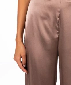 KEEP IT REAL STRAIGHT LEG TROUSERS -FINESSE-shop keep it real straight leg trousers light brown 7 7