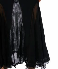 KEEP UP MERMAID FLARE MESH MIDI SKIRT -FINESSE-shop keep up mermaid flare mesh midi skirt black 9 9