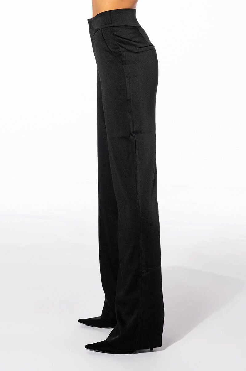 KEEP YOU WAITING HIGH RISE STRAIGHT LEG TROUSER 4 KEEP YOU WAITING HIGH RISE STRAIGHT LEG TROUSER - Image 4