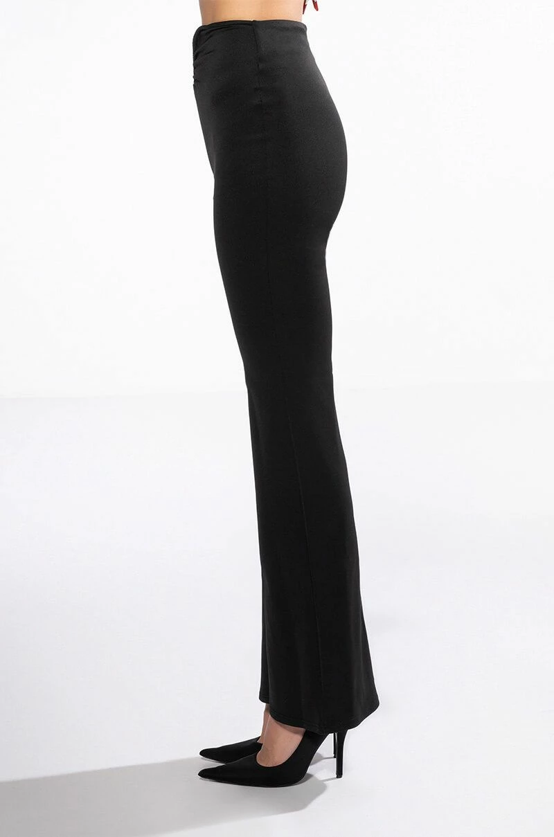 KNOW IT ALL CURVED WAIST FLARE PANTS 5 KNOW IT ALL CURVED WAIST FLARE PANTS - Image 5