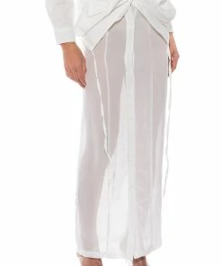 LAYERED SHIRT MAXI SKIRT