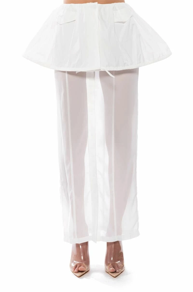 LAYERED SHIRT MAXI SKIRT 4 LAYERED SHIRT MAXI SKIRT - Image 4