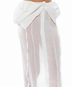 LAYERED SHIRT MAXI SKIRT 15 LAYERED SHIRT MAXI SKIRT -FINESSE-shop layered shirt maxi skirt white 8 8