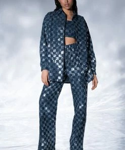 LEAH WIDE LEG TROUSER -FINESSE-shop leah wide leg trouser blue multi 2 2 c1