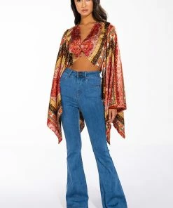 LENA SUPER HIGH RISE FLARE DENIM PANTS -FINESSE-shop lena super high rise flare denim pants medium blue denim 7 7