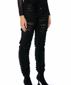 Alternative view of LENNOX DISTRESSED JOGGER