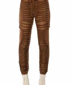 LENNOX DISTRESSED JOGGER 10 LENNOX DISTRESSED JOGGER -FINESSE-shop lennox distressed jogger brown 4 4