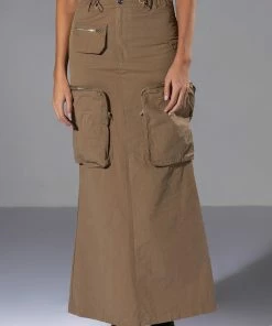 LIMITED VIBE CARGO MAXI SKIRT