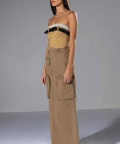 LIMITED VIBE CARGO MAXI SKIRT 11 LIMITED VIBE CARGO MAXI SKIRT -FINESSE-shop limited vibe cargo maxi skirt grey 4 4 c1