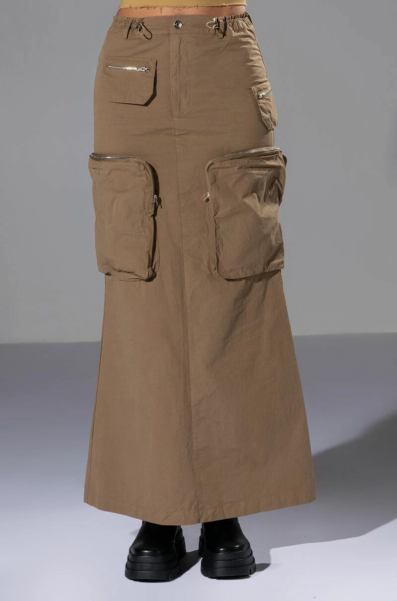LIMITED VIBE CARGO MAXI SKIRT 5 LIMITED VIBE CARGO MAXI SKIRT - Image 5