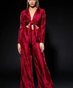 LIMITLESS OVERSIZED SATIN JUMPSUIT