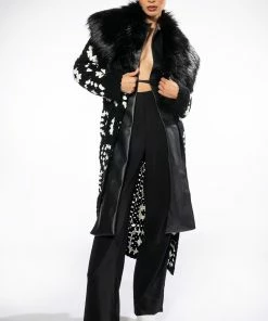 LOGAN WIDE LEG TROUSER IN BLACK -FINESSE-shop logan wide leg trouser in black black 3 3 c1