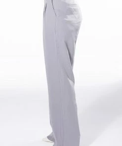 LOGAN WIDE LEG TROUSER IN GREY 11 LOGAN WIDE LEG TROUSER IN GREY -FINESSE-shop logan wide leg trouser in grey grey 5 5