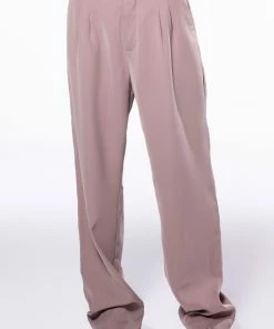 LOGAN WIDE LEG TROUSER IN TAUPE 9 LOGAN WIDE LEG TROUSER IN TAUPE -FINESSE-shop logan wide leg trouser in taupe taupe 3 3