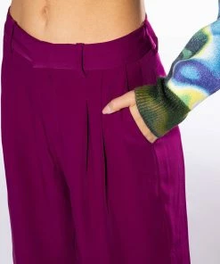 LOGAN WIDE LEG TROUSER -FINESSE-shop logan wide leg trouser dark purple 7 7