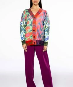 LOGAN WIDE LEG TROUSER -FINESSE-shop logan wide leg trouser dark purple 8 8