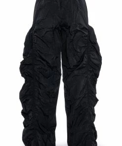 LOTTI RUCHED JOGGER -FINESSE-shop lotti ruched jogger black 7 7