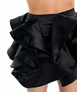 LUX WAVES MINI SKIRT -FINESSE-shop lux waves mini skirt black 9 9