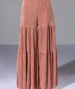 MADE YOU BLUSH WIDE LEG PANT -FINESSE-shop made you blush wide leg pant blush 3 3
