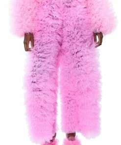 MAIN CHARACTER TULLE PANT -FINESSE-shop main character tulle pant pink 4 4