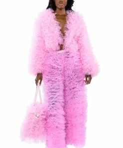 MAIN CHARACTER TULLE PANT -FINESSE-shop main character tulle pant pink 7 7