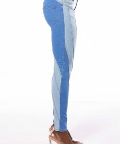 MAKE YOUR MOVE LOW RISE SKINNY JEANS -FINESSE-shop make your move low rise skinny jeans medium blue denim 4 4