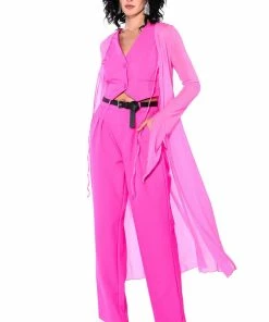 MAKING THE CUT LOGAN TROUSER -FINESSE-shop making the cut logan trouser pink 10 10