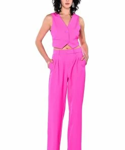 MAKING THE CUT LOGAN TROUSER -FINESSE-shop making the cut logan trouser pink 8 8