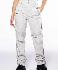 Alternative view of MIA CARGO PANT WITH TIES