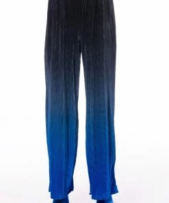 MIDNIGHT STUNNER PALAZZO PANT 9 MIDNIGHT STUNNER PALAZZO PANT -FINESSE-shop midnight stunner palazzo pant blue multi 3 3
