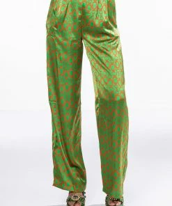 MINDING MY OWN WIDE LEG PANT 9 MINDING MY OWN WIDE LEG PANT -FINESSE-shop minding my own wide leg pant green multi 3 3 c1