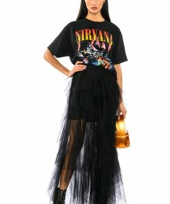 MODERN ROYALTY LAYERED MESH MAXI SKIRT 12 MODERN ROYALTY LAYERED MESH MAXI SKIRT -FINESSE-shop modern royalty layered mesh maxi skirt black 3 3 c1