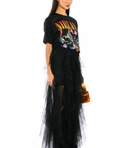 MODERN ROYALTY LAYERED MESH MAXI SKIRT 14 MODERN ROYALTY LAYERED MESH MAXI SKIRT -FINESSE-shop modern royalty layered mesh maxi skirt black 5 5 c1