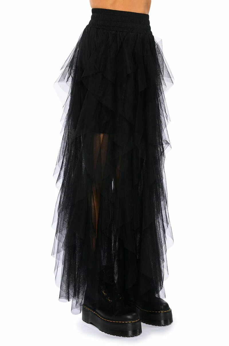 MODERN ROYALTY LAYERED MESH MAXI SKIRT 7 MODERN ROYALTY LAYERED MESH MAXI SKIRT - Image 7