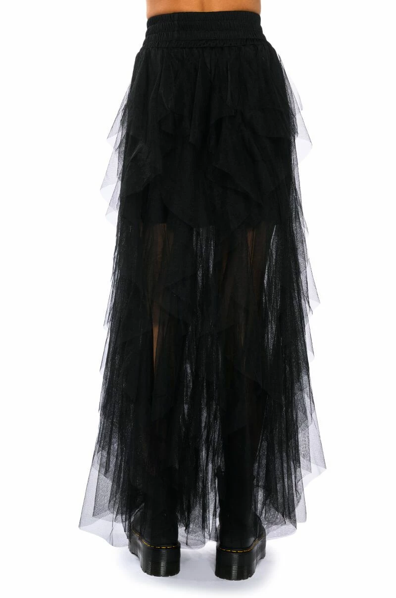 MODERN ROYALTY LAYERED MESH MAXI SKIRT 9 MODERN ROYALTY LAYERED MESH MAXI SKIRT - Image 9